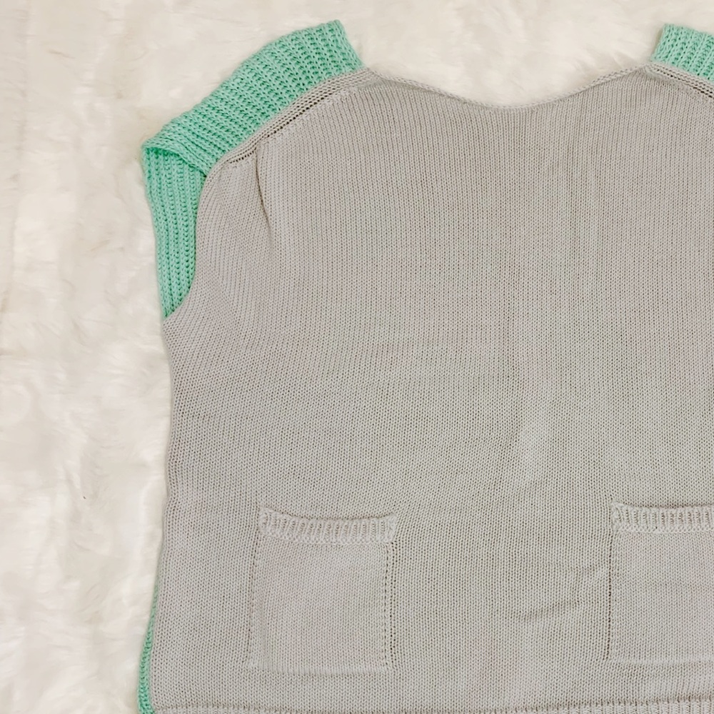 Anthropologie | Moth Two Tone Knit Sweater